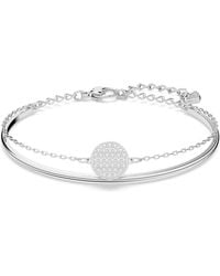 Swarovski - Sublima Bangle Bracelet - Lyst