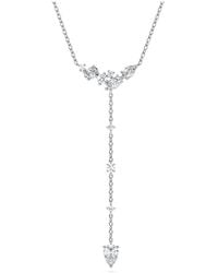 Swarovski - Galaxy Y Necklace, Lab-Grown Diamonds 0.7 Ct Tw, Mixed Shapes, Sterling - Lyst