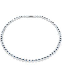 Swarovski - Collier tennis una angelic, taille ronde - Lyst