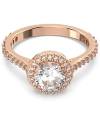 Swarovski - Constella Cocktail Ring, Size 55 - Lyst