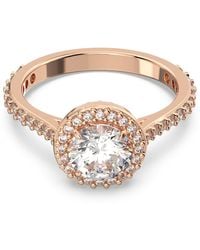Swarovski - Constella cocktailring, rundschliff, pavé - Lyst
