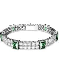 Swarovski - Bracelet matrix tennis, tailles variées - Lyst