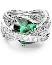 Swarovski - Hyperbola Cocktail Ring - Lyst