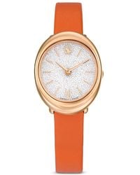 Swarovski - Imber uhr, schweizer produktion, lederarmband - Lyst