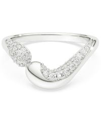 Swarovski - Classica Open Ring - Lyst