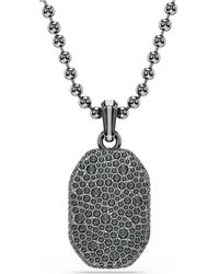 Swarovski - Dextera Pendant, Octagon Shape, Round Cut, Ruthenium Plated - Lyst