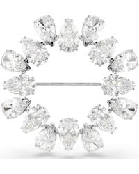 Swarovski - Matrix Brooch - Lyst