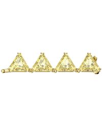 Swarovski - Matrix Extender, Triangle Cut, 18K Finish - Lyst