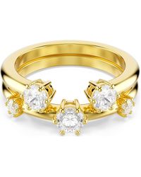 Swarovski - Constella Ring Set - Lyst