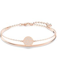 Swarovski - Ginger Collection Bangle Bracelet - Lyst