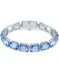 Swarovski - Pulsera millenia, talla octogonal, degradado de color - Lyst