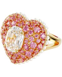 Swarovski - Hyperbola Cocktail Ring - Lyst