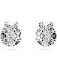 Swarovski - Bella Stud Earrings - Lyst