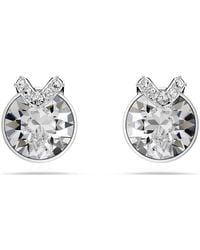 Swarovski - Bella Stud Earrings - Lyst