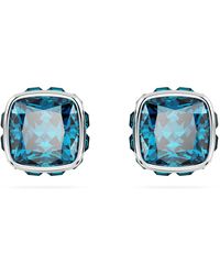 Swarovski - September Birthstone Stud Earrings - Lyst