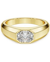 Swarovski - Anello a fascia eternity, diamanti creati in laboratorio 1,05 ct tw, forma ottagonale, oro giallo 18 k - Lyst
