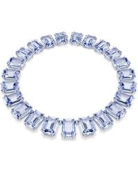 Swarovski - Millenia Oversized Crystals Necklace - Lyst