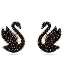 Swarovski - Swan ohrstecker, schwan - Lyst