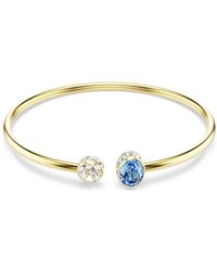 Swarovski - Bracelet-jonc chroma, tailles variées, multicolore, doré à l'or 18 carats (750/1000) - Lyst