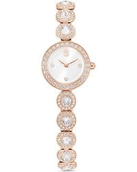 Swarovski - Una angelic uhr, kristallarmband, roséfarben, roségoldfarbenes finish - Lyst