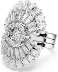 Swarovski - Anello idyllia, set (3), taglio misto, conchiglia - Lyst