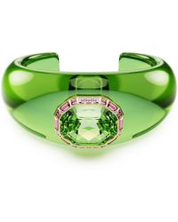 Swarovski - Bracciale rigido dulcis, taglio ottagonale, pavé - Lyst