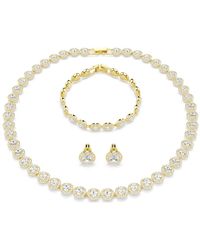 Swarovski - Conjunto una angelic, conjunto (3), talla redonda - Lyst