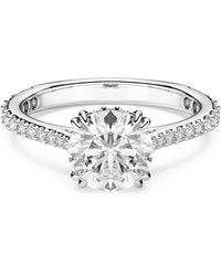 Swarovski - Anillo de cóctel constella, talla princesa, pavé - Lyst