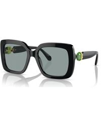 Swarovski - Sunglasses, Oversized, Square Shape, Sk6001 - Lyst