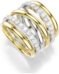 Swarovski - Hyperbola Cocktail Ring - Lyst