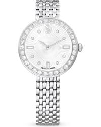Swarovski - Certa uhr, schweizer produktion, metallarmband - Lyst