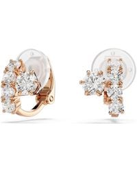 Swarovski - Matrix ohrclips, rundschliff - Lyst