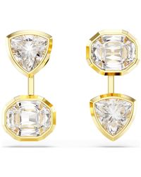 Swarovski - Imber ohrring-jackets, asymmetrisches design, verschiedene schliffe - Lyst