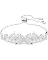 Swarovski - Lilia Drop Pierced Earrings - Lyst