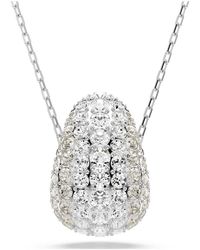 Swarovski - Pendente sublima, taglio round - Lyst