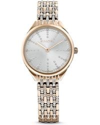Swarovski - Attract Watch, Swiss Made, Metal Bracelet, Champagne-Tone Finish - Lyst