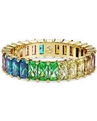 Swarovski - Anello matrix, taglio baguette - Lyst