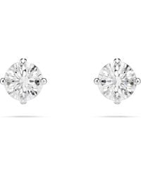 Swarovski - Pendientes de botón attract - Lyst