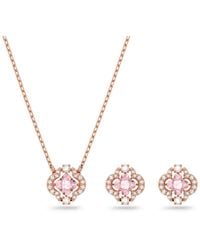 Swarovski - Sparkling Dance Clover Set - Lyst