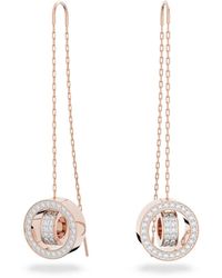 Swarovski - Hollow Drop Earrings - Lyst