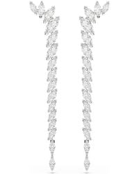Swarovski - Mesmera ohrringe, marquise schliff - Lyst
