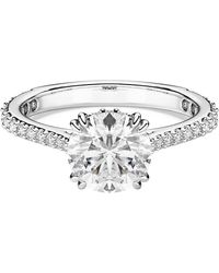 Swarovski - Stilla cocktailring, rundschliff, pavé - Lyst