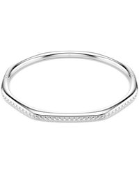 Swarovski - Dextera Bangle, Octagon Shape, Round Cut, -Tone Plated - Lyst