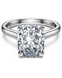 Swarovski - Eternity Solitaire Ring, Lab-Grown Diamonds 3.0 Ct Tw, Octagon Shape, 14K - Lyst