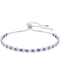 Swarovski - Matrix tennis armband, gemischte rundschliffe - Lyst
