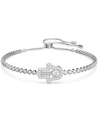 Swarovski - Bracciale rigido dextera, taglio misto - Lyst