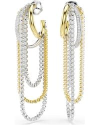 Swarovski - Hyperbola ohrringe, lagen, rundschliff - Lyst