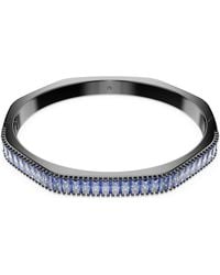 Swarovski - Matrix Baguette-Cut Bracelet - Lyst