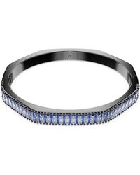 Swarovski - Matrix Baguette-Cut Bracelet - Lyst