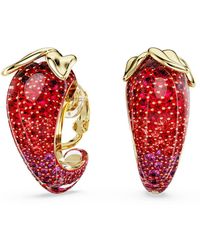 Swarovski - Idyllia Clip Earrings - Lyst